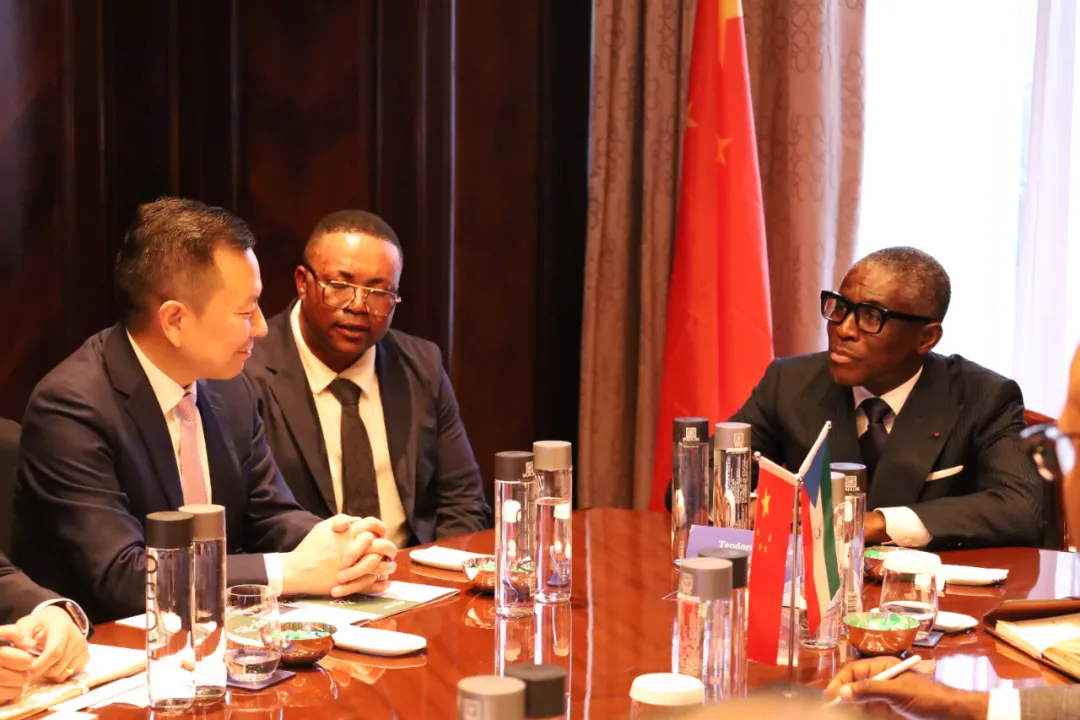 赤道几内亚共和国访华代表与创世大发深入探讨产业协同发展